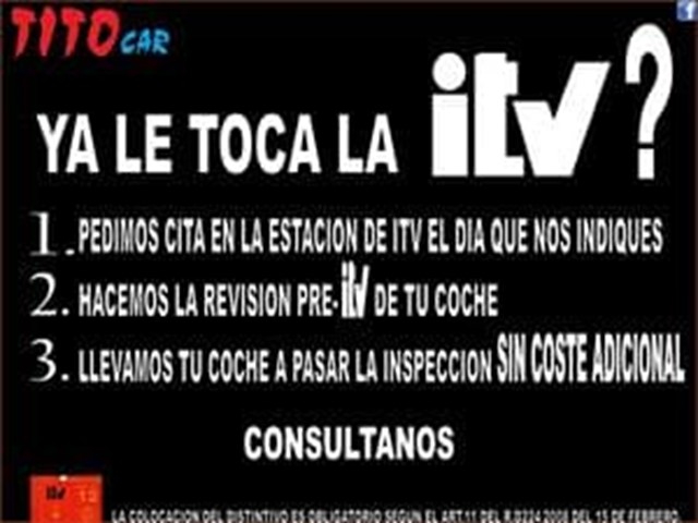 LLEVAMOS TU COCHE A PASAR LA ITV 