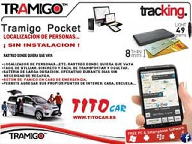 SISTEMA DE LOCALIZACION DE PERSONAS TRAMIGO POCKET